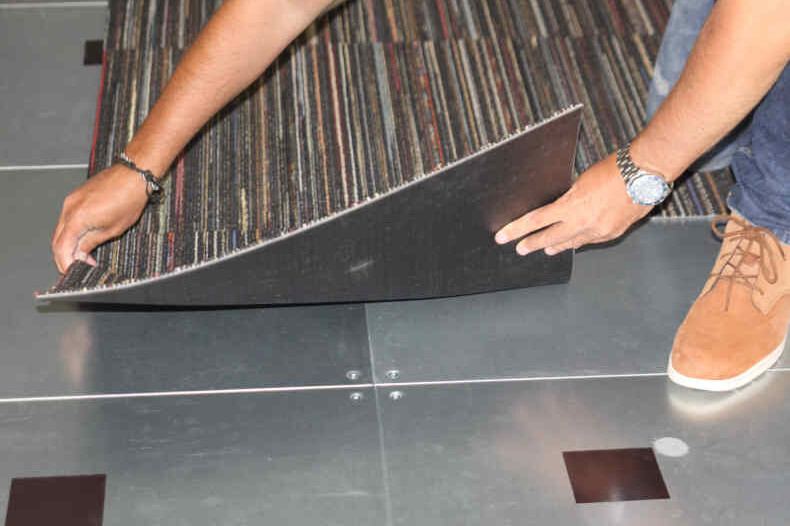 magnetic flooring reuse
